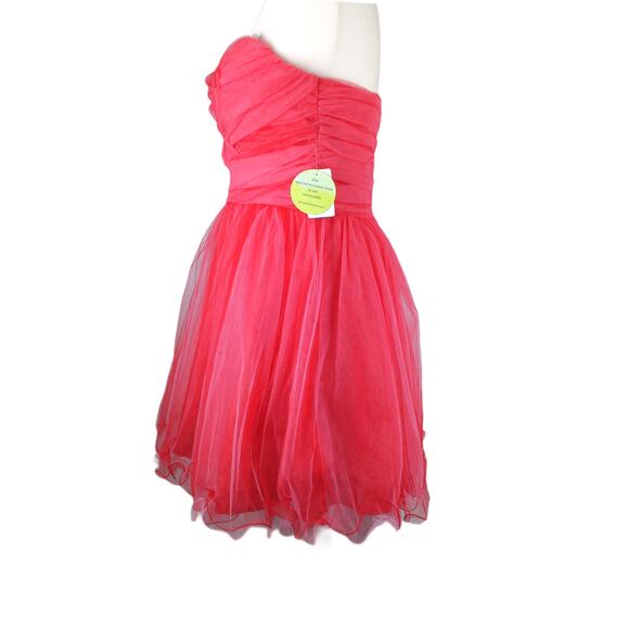 Masquerade ~ Watermelon Tulle Formal Party Dress 7/8 Valentines Barbie Fairy - Picture 3 of 9